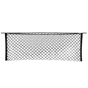 Imagem de Rede de carga de malha estilo envelope de caminhão para Ford F 150 2015-2025 - Acessórios para carro - Organizador e armazenamento premium - Rede de carga para coleta - Organizador de transporte de