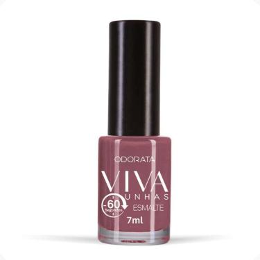 Imagem de Esmalte 60 Segundos Nude Avelã 7Ml Viva Unhas Odorata Ref
