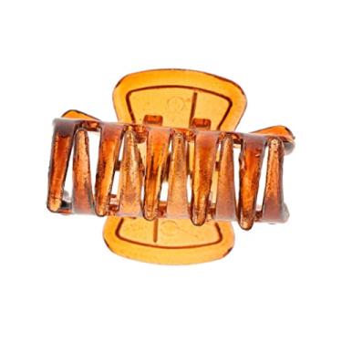 Imagem de barenx 30 peças mini grampo de cabelo de plástico preto 5 garras grampo de cabelo feminino acessórios de cabelo - preto, 2,7 x 2,5 cm