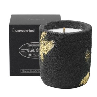 Imagem de JueOne Velas perfumadas para casa, vela de cera de soja, velas de frasco de cimento não tóxicas, alívio de estresse, presentes de inauguração de casa, altamente perfumada, decoração de casa, pimenta