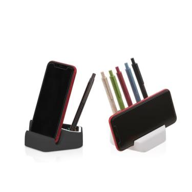 Imagem de Kit Escritório Completo com Caderno, Mouse Pad, Caneta, Porta Objetos, Régua e Estojo, Material Escolar e Papelaria para Organização (Porta objetos Preto)