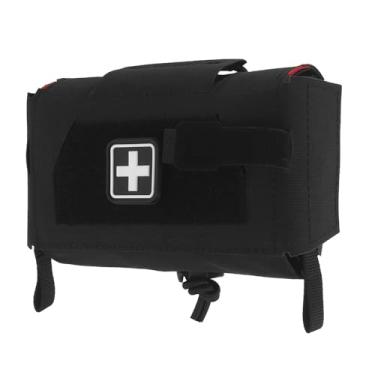 Imagem de Bolsa compacta IFAKon V3 Ifak para kit de trauma, bolsa de primeiros socorros de tração rápida com 7 bolsos que se adapta ao cinto, colete de transporte de placa MOLLE, cintura, equipamentos de peito