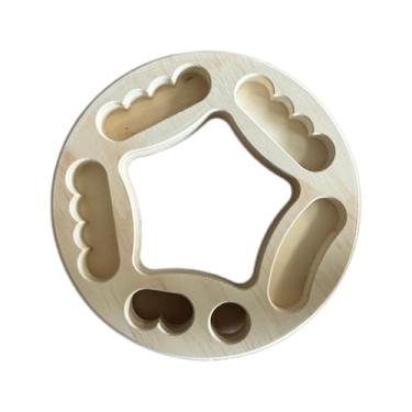 Imagem de Fenteer Barra de Tração Portátil de Madeira para Escalada, Ideal para Exercícios de Ginástica.