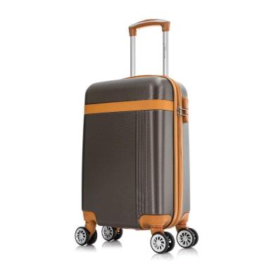 Imagem de Mala de viagem bordo pequena 10kg Bruges Swiss Move Marrom