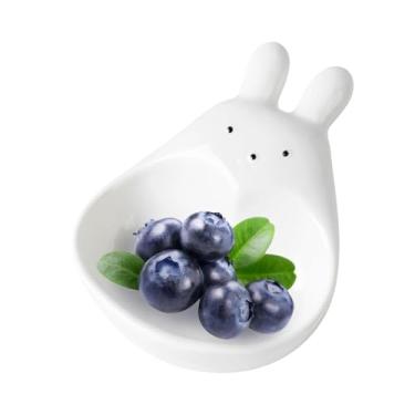 Imagem de Prato de Molho de Soja de Cerâmica, Prato de Tempero de Cerâmica - Tigela de prato de molho bonito - Tigela de molho, pratos de molho de soja em forma de animal para ketchup de sushi de condimento