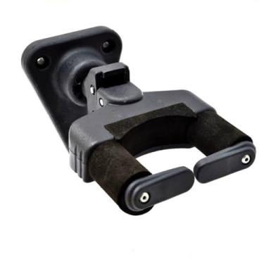 Imagem de Suporte de Parede para Violão com Trava Automática, Suporte Seguro para Proteger Seu Instrumento Musical