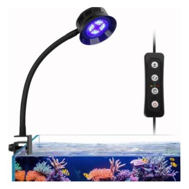 Imagem de Luminária Led 30W Para Aquário Marinho Corais E Peixes - Fish Prime