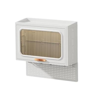 Imagem de Bothyi Suporte de tempero de parede, prateleira de mercadorias, armário, organizador de garrafas de condimentos sólidos de tamanho pequeno para mesa, com Placa