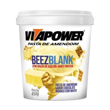 Imagem de Pasta de Amendoim Vitapower Beezblank 450g - Vitafor