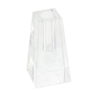 Imagem de VASO DECORATIVO EM CRISTAL TRANSPARENTE