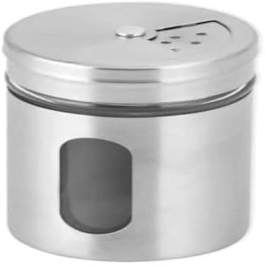 Imagem de Porta Tempero Saleiro Pimenteiro Inox Regulagem