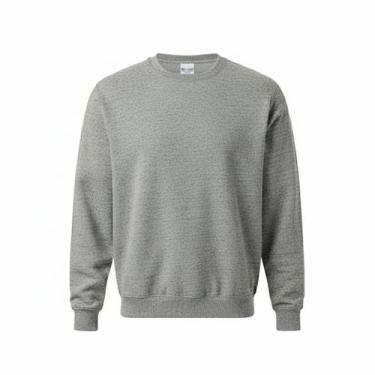 Imagem de Moletom Careca Liso Feminino Inverno Flanelado Casual Quente Confortáv