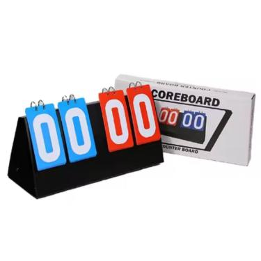 Imagem de Placar Contador Pontos Portatil Dobravel Marcador Futebol