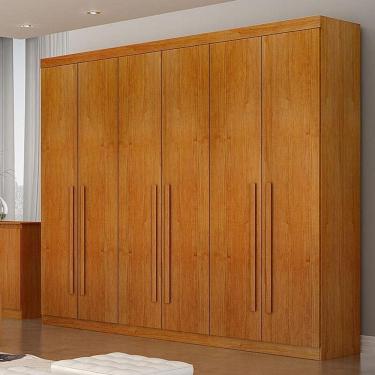 Imagem de Guarda Roupa Casal 6 Portas 4 Gavetas - Uberaba-cinamomo - Star Móveis