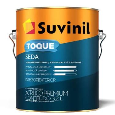 Imagem de Tinta Acrílica 3,2 Litros Toque Seda Base C2 - 50839765 - SUVINIL