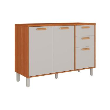 Imagem de Balcão De Cozinha Itatiaia Itafriz 120cm Em Madeira Mdp Cinamomo-fendi