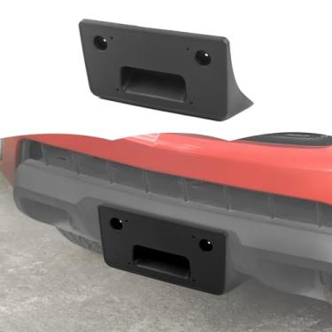 Imagem de RT-TCZ Suporte de placa de licença frontal acessórios de suporte de moldura para Chevy Colorado 2014-2020