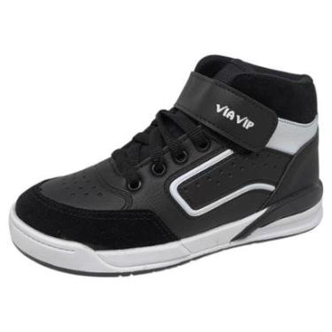 Imagem de Bota Casual Infantil Menino Calce Fácil Conforto Via Vip-Masculino