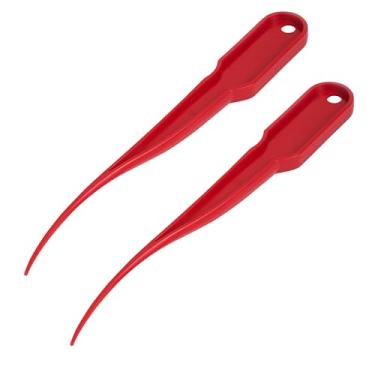 Imagem de Maine Man Ferramenta de limpeza descascador de camarão, 20 cm, vermelha