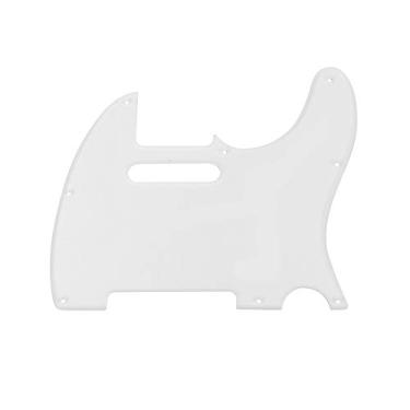Imagem de Cryfokt Pickguard Acrílico Delicado, Textura Suave, Proteção contra Arranhões para Guitarra Estilo Telecaster TL, Fácil de Instalar, Substituição Perfeita para Guitarristas, Transparente