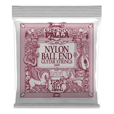 Imagem de Encordoamento Ernie Ball Ernesto Palla Nylon Black And Gold Ball-End para Violão Classico