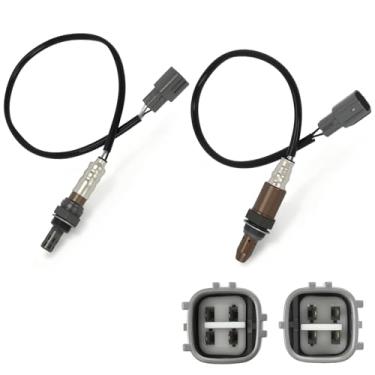 Imagem de NTLTPYY 250-54084 e 250-24487 Upstream e Downstream O2 Conjunto de sensor para Subaru Crosstrek Impreza XV Crosstrek Forester Legacy Outback 2.0L 2.5L H4 12-20