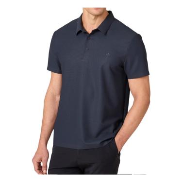 Imagem de Camisa Polo Masculina Dudalina Malha Tech Marinho - 770800-Masculino