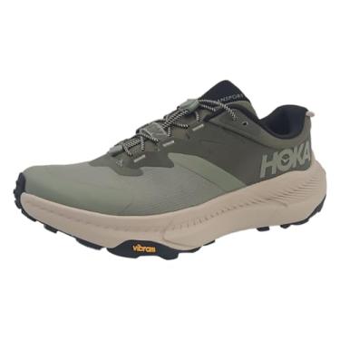 Imagem de HOKA Calçado masculino Transport tamanho 12, cor: musgo marinho/eucalipto