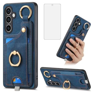 Imagem de Asuwish Capa de telefone compatível com S25 FE FGDSK US Blue