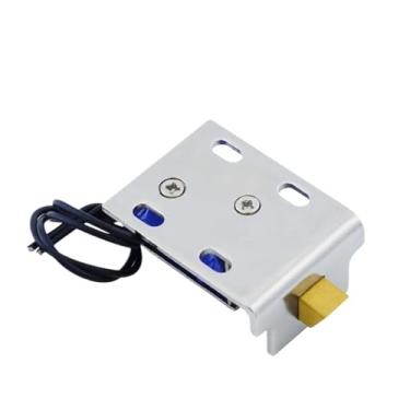 Imagem de 0630T DC6/12/24V Armários de armazenamento de fechadura eletromagnética fechadura eletrônica gaveta armário de arquivo 1 peça (24V)