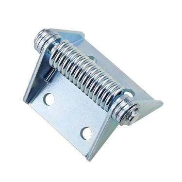 Imagem de Dobradiça de ferro de porta de armário pequena caixa de distribuição mola fechamento automático dobradiça industrial dobradiça de rolamento de carga 1 peça (70 mm)