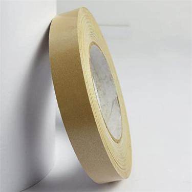 Imagem de GQQGSHOP Faixa autoadesiva de borda de parede de 50 m à prova d'água borda de teto moldura de porta linha de cintura decoração interior cozinha banheiro azulejos Stciker fácil de aplicar (ouro