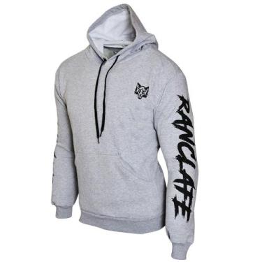 Imagem de Conjunto De Moletom Calça E Blusa De Frio Ranclafe, Cinza, G