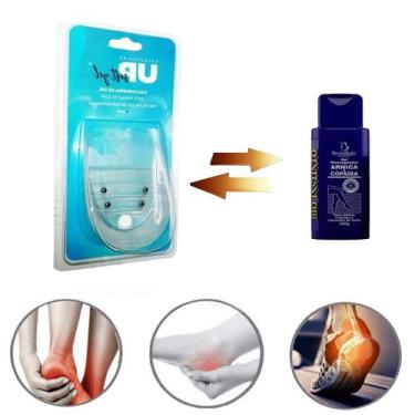 Imagem de Calcanheira Magnética Infravermelho Esporão De Calcâneo E Contra Dor +