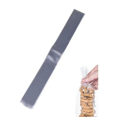 Imagem de YDJIANCAI 100 peças de mangas de plástico longas de 2,76 mm - Sacos retangulares transparentes resistentes para pôsteres, perucas, pipoca, itens grandes e estreitos, armazenamento aberto (tamanho