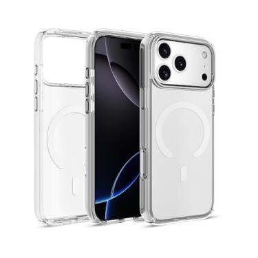 Imagem de Amet Capa Capinha Iphone 17 Pro Max, Ultra Case Crystal, Transparente, Certificação Militar p/Quedas de até 3m, Anti-Shock, Reforço Lateral, Bordas Elevadas, Garantia 1 Ano