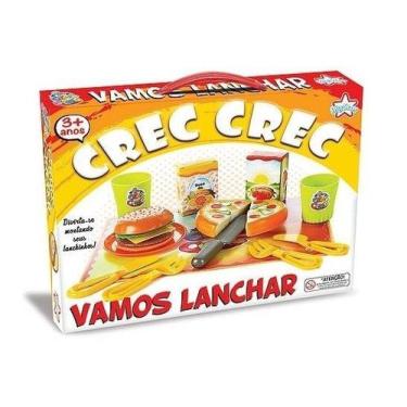 Imagem de Crec Crec Vamos Lanchar Brinquedo Comidinha - Big Star