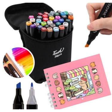 Imagem de Livro Colorir Bobbie Good 50 Folhas Kit Canetas 36 Cores - Bobbie Good