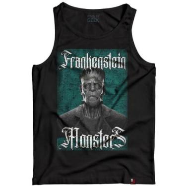 Imagem de Camiseta Regata Frankenstein Filme Terror Série - KING OF GEEK, GG, Pr