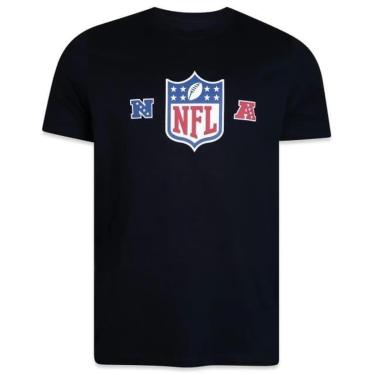 Imagem de Camiseta New Era NFL Logo Shield Azul Royal-Masculino