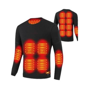 Imagem de Jaqueta Elétrica Aquecida USB Para Inverno, Roupa Térmica Para Homens 