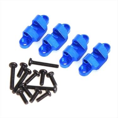 Imagem de MYHWDRNU Peças de carro RC compatíveis com LOSI para Mini para LMT 4X4 1/18 RC Car Monster Truck Upgrade Parts Accessories Kit de montagem de amortecedor inferior