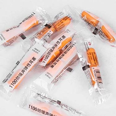 Imagem de Dioche 10 Peças Tampões de Ouvido Tipo Anti-ruído Tampões de Ouvido à Prova de Som de Segurança de Sem Linhas para Dormir Em Locais de Construção de Viagens Poliuretano