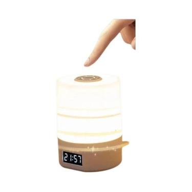 Imagem de Luz Noturna LED Recarregável USB Com Interruptor Táctil Regulável Para