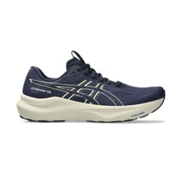 Imagem de ASICS Tênis de corrida masculino GT-2000 14, Meia-noite/laranja claro, 10.5 Wide