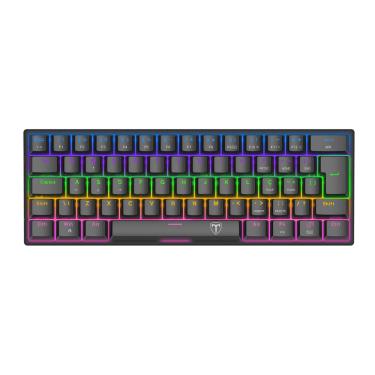 Imagem de Teclado Gamer ARENA 60% RGB Switch brown Preto T-Dagger