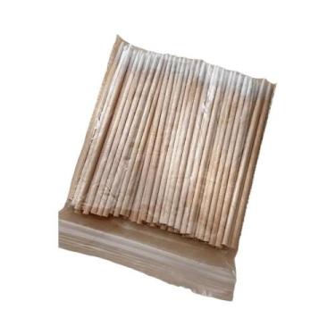 Imagem de Cotonetes Com Cabo De Madeira E Ponta Pequena Para Maquiagem De Sobran