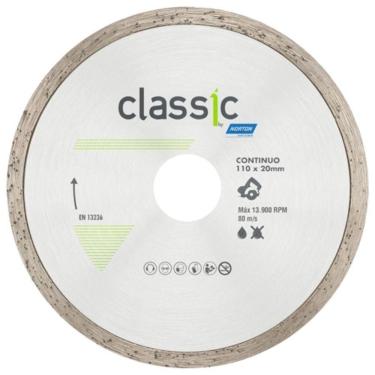 Imagem de Disco De Corte Classic Norton Cerâmica E Porcelanato 110x20mm Contínuo