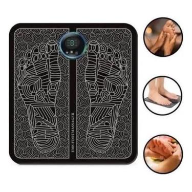 Imagem de Massageador Tapete Pulso Elétrico Perna Pés Ems Almofada Pé - Shopbr