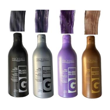 Imagem de Máscara Matizadora Capilar Matizador de Cabelo Prohall 4 Tom - Prohall